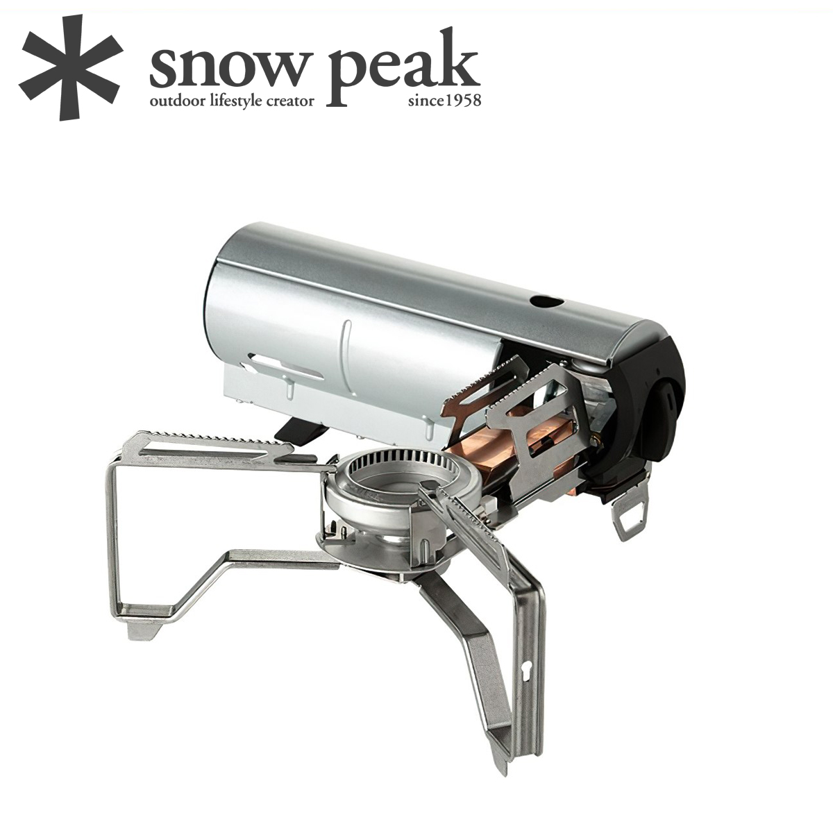 Bếp Gas Cắm Trại Du Lịch Snowpeak Home & Camp Burner