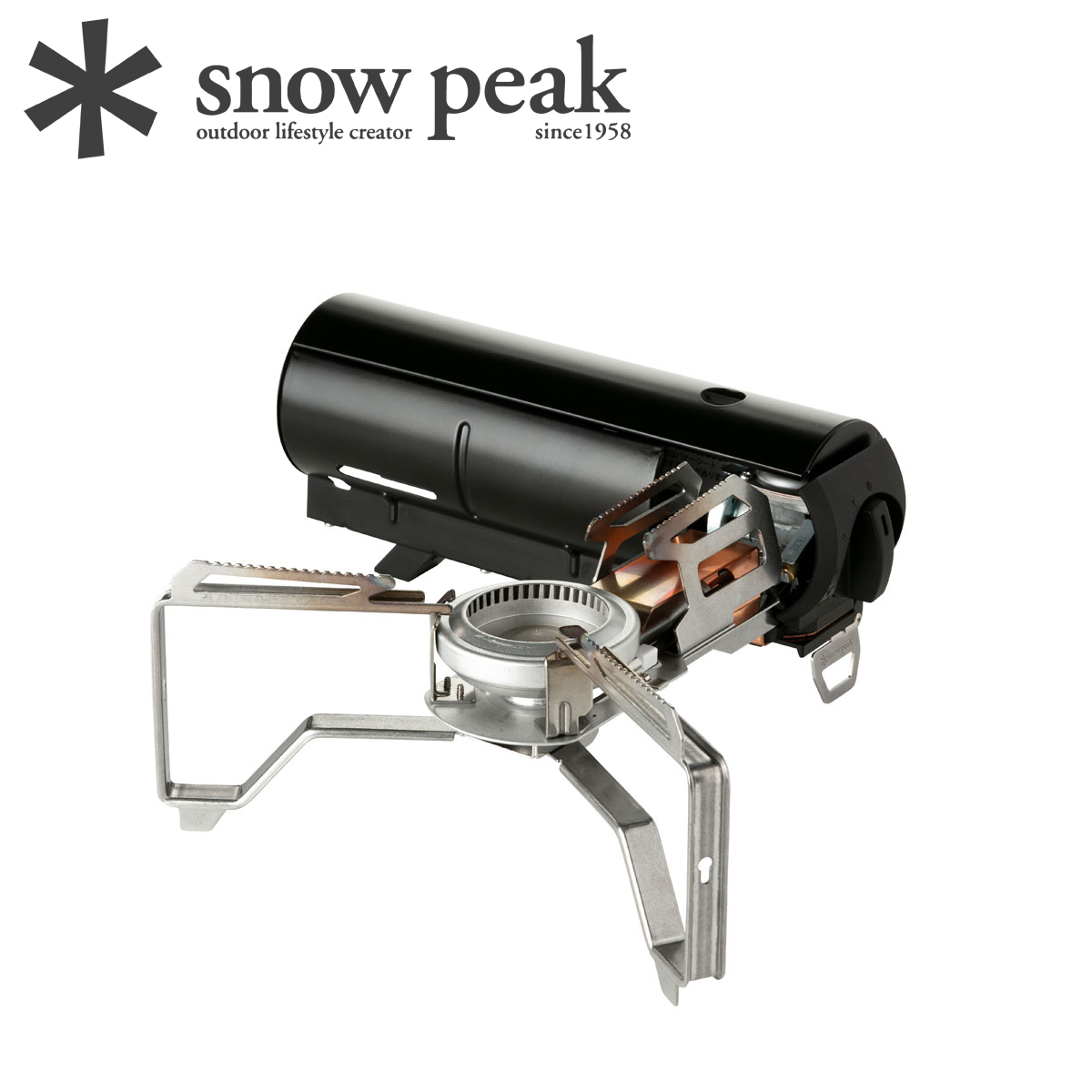 Bếp Gas Cắm Trại Du Lịch Snowpeak Home & Camp Burner