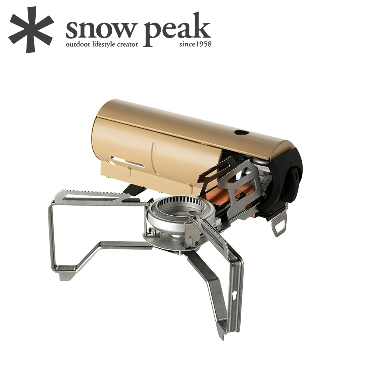Bếp Gas Cắm Trại Du Lịch Snowpeak Home & Camp Burner