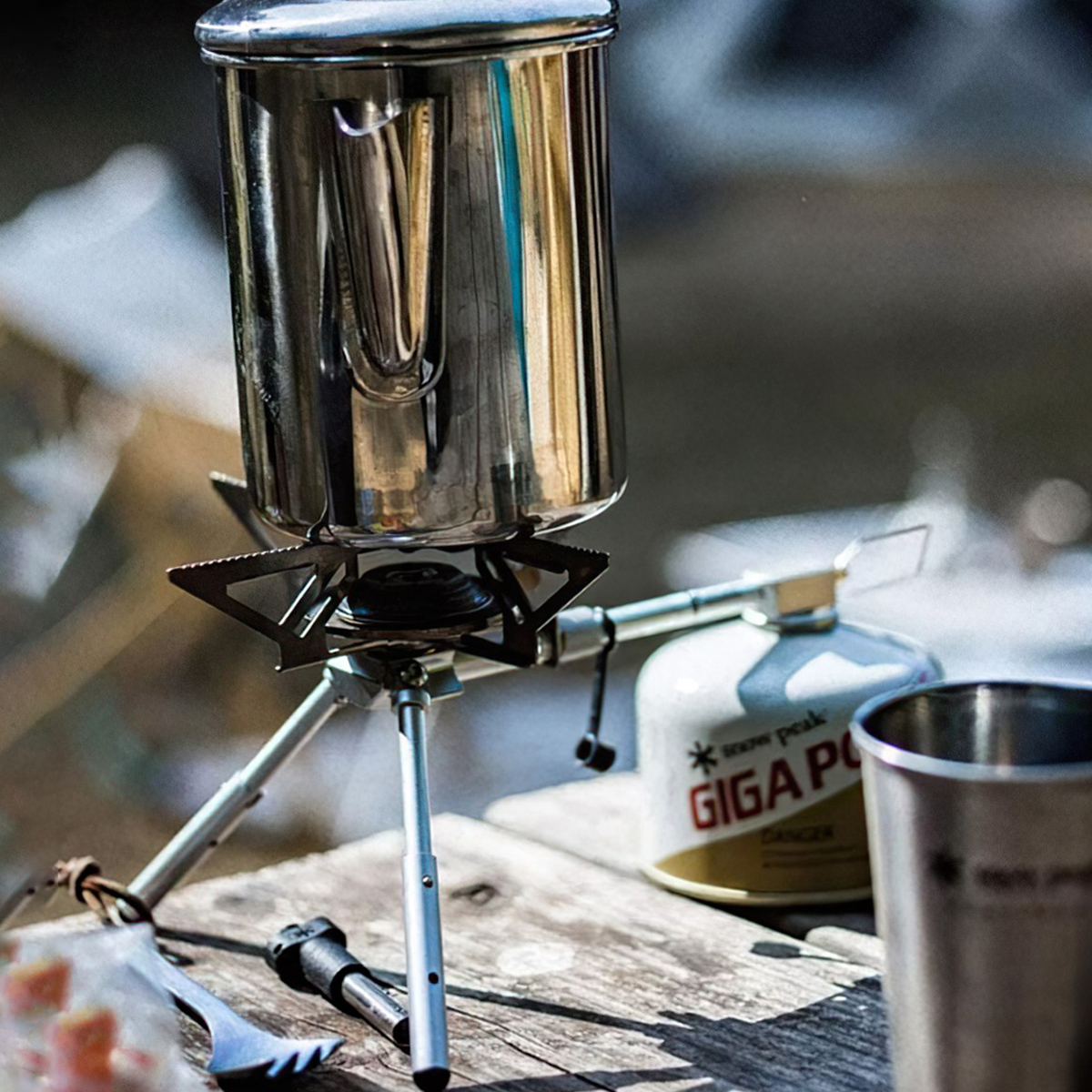 Bếp Gas Cắm Trại Du Lịch Snowpeak Yaen Stove Regy