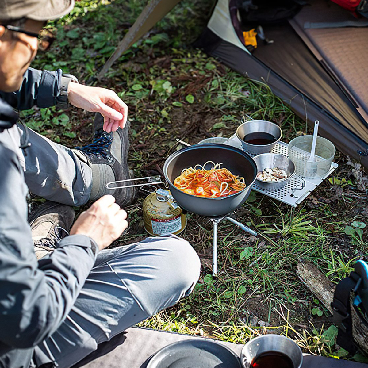 Bếp Gas Cắm Trại Du Lịch Snowpeak Yaen Stove Regy