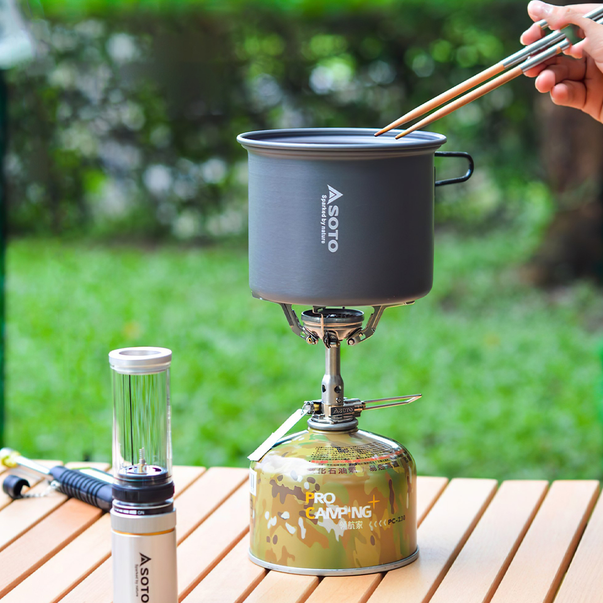 Bếp Gas Cắm Trại Du Lịch Soto Amicus