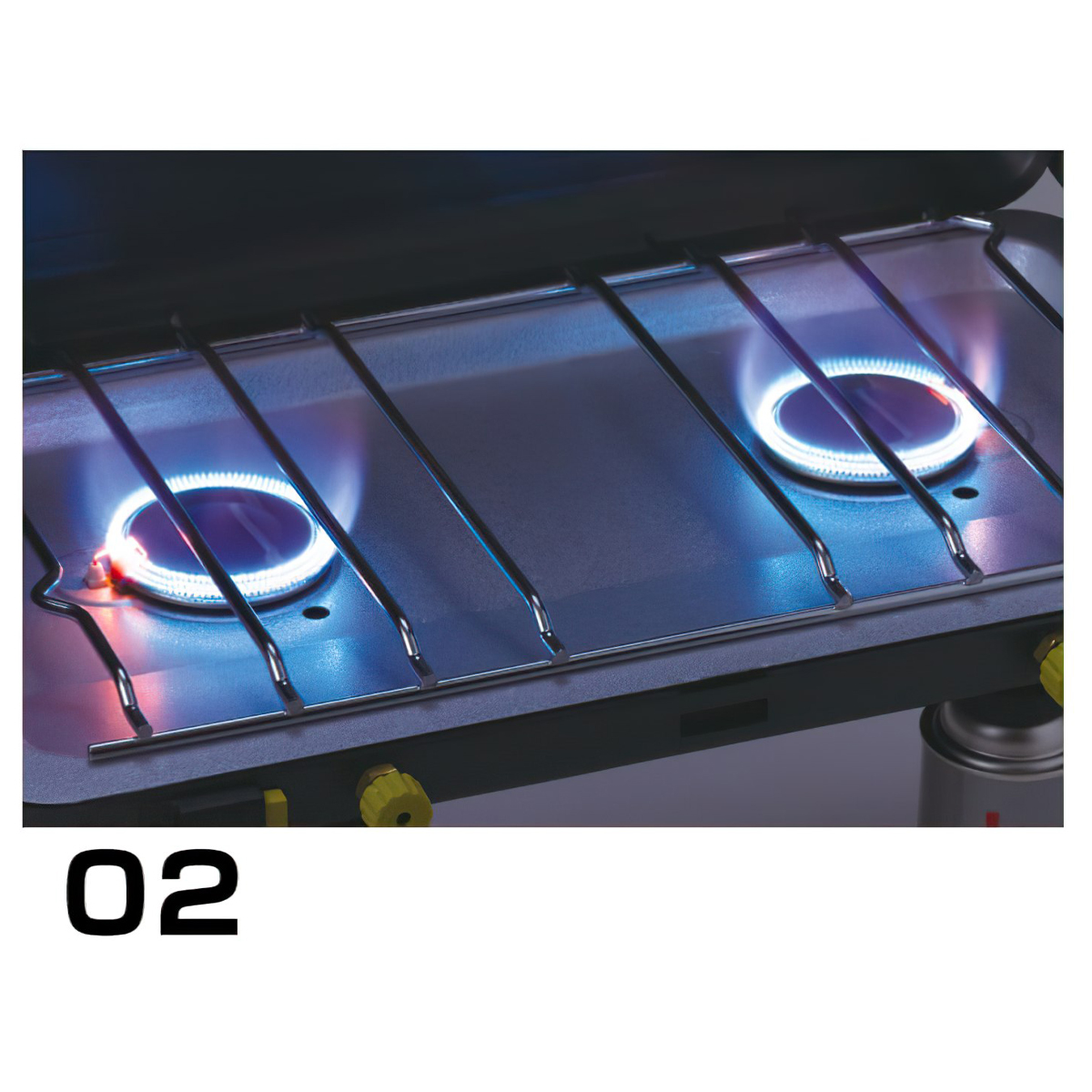 Bếp Gas Cắm Trại Du Lịch Soto High Power 2 Burner