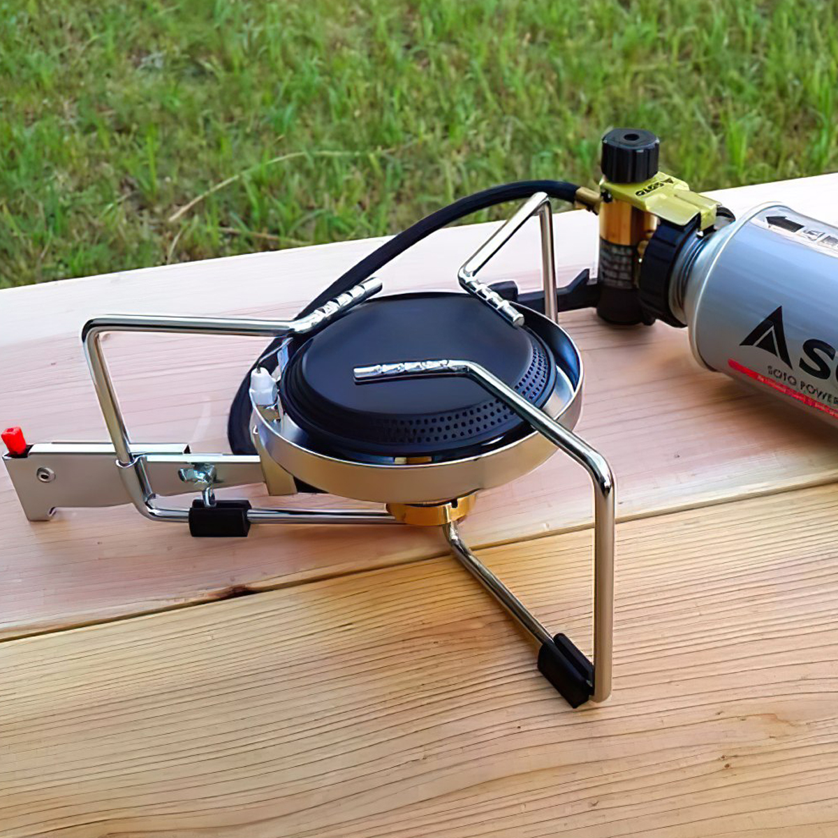 Bếp Gas Cắm Trại Du Lịch Soto Single Burner