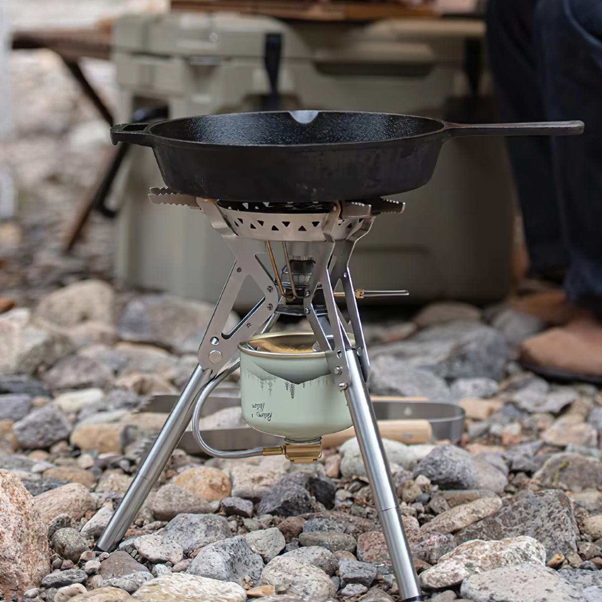 Naturehike Bếp Gas Cắm Trại Xếp Gọn NH20RJ009 Công Suất 3300W