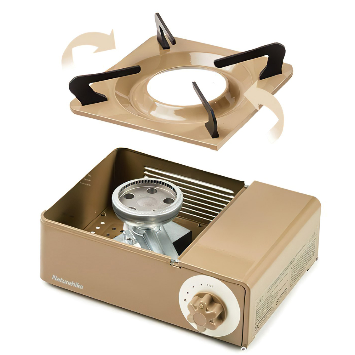 Bếp Gas Mini Cắm Trại Cassette Naturehike