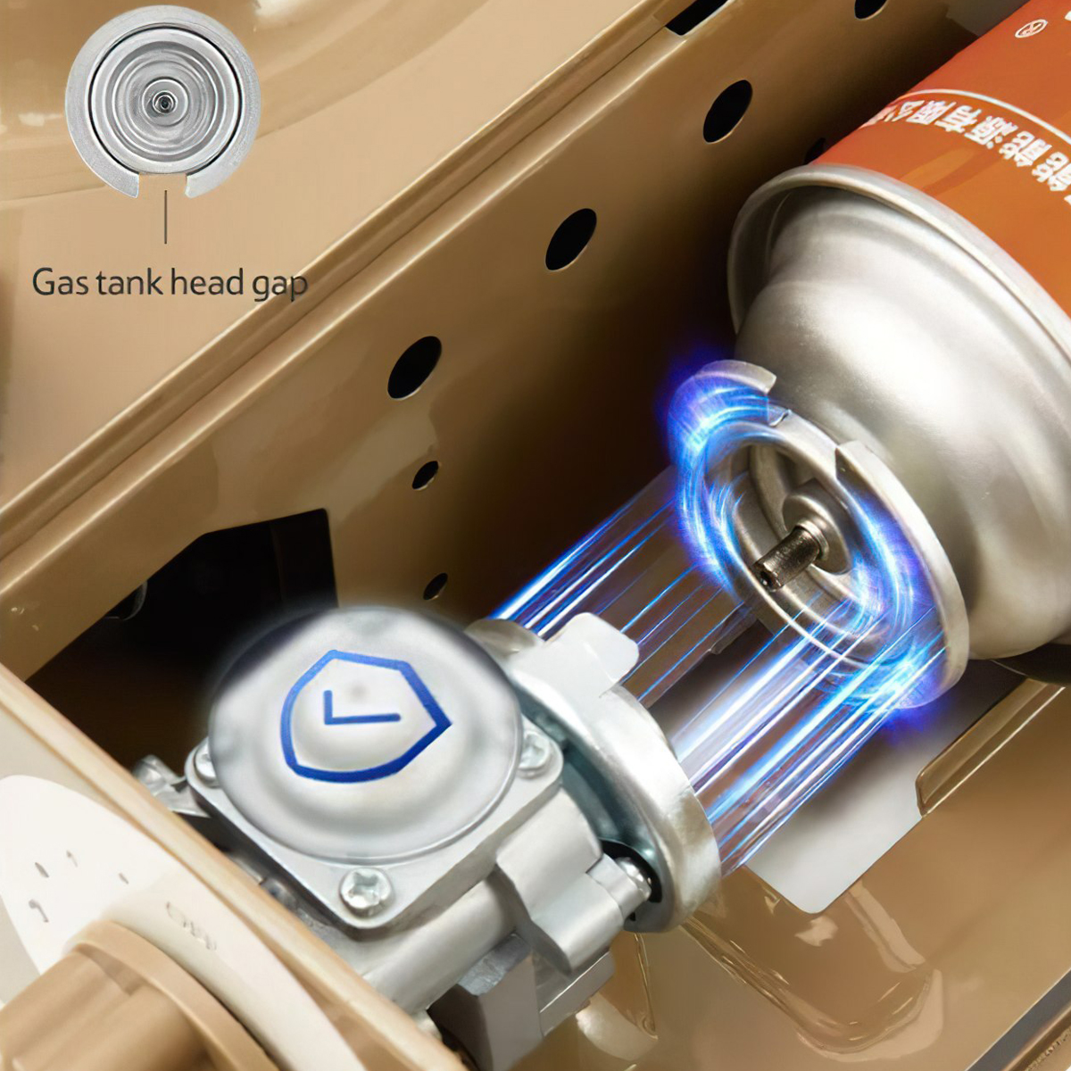 Bếp Gas Mini Cắm Trại Cassette Naturehike