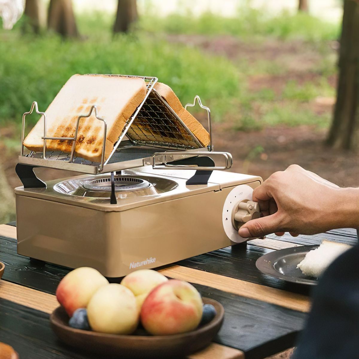 Bếp Gas Mini Cắm Trại Cassette Naturehike