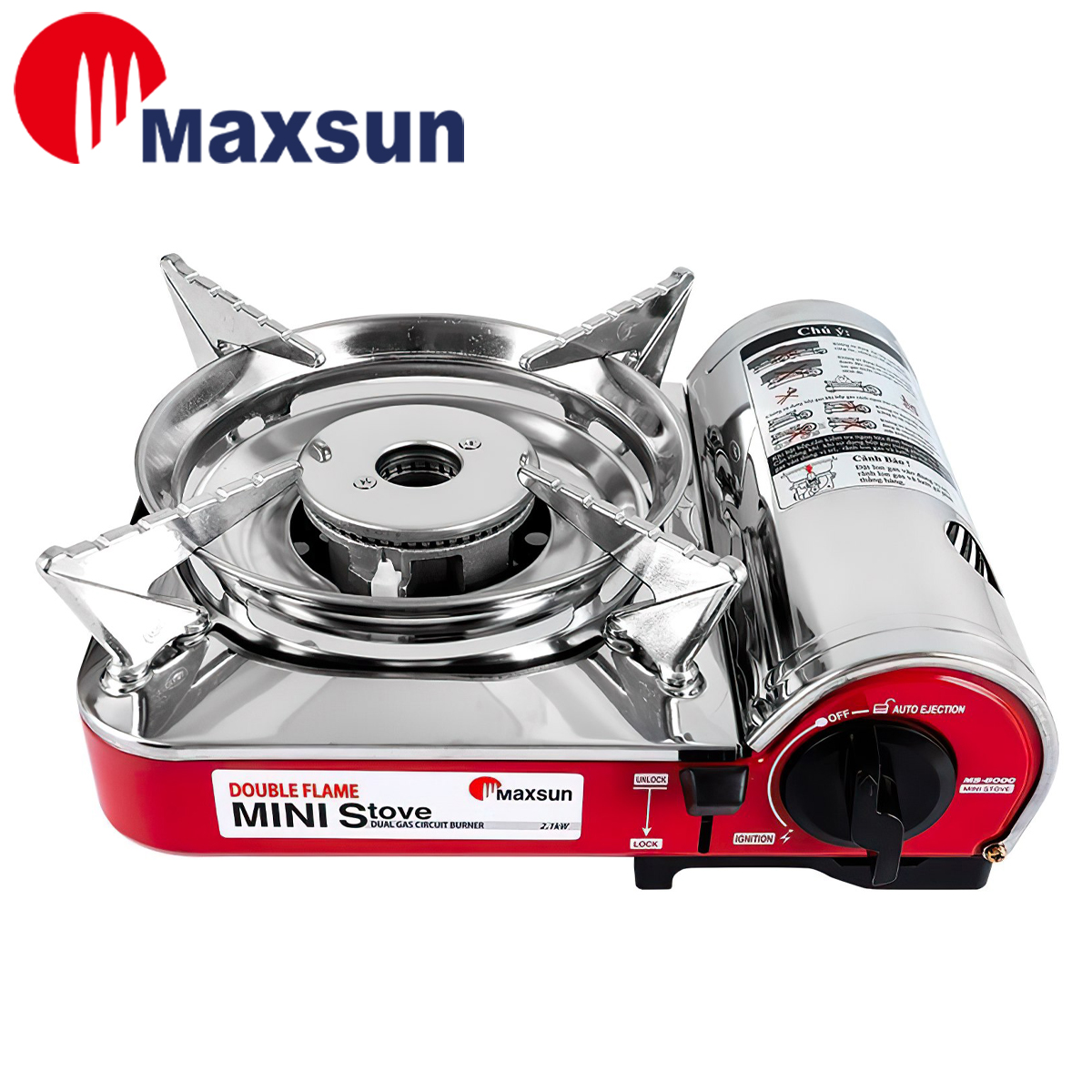 Bếp Gas Cắm Trại Mini Maxsun MS-8000