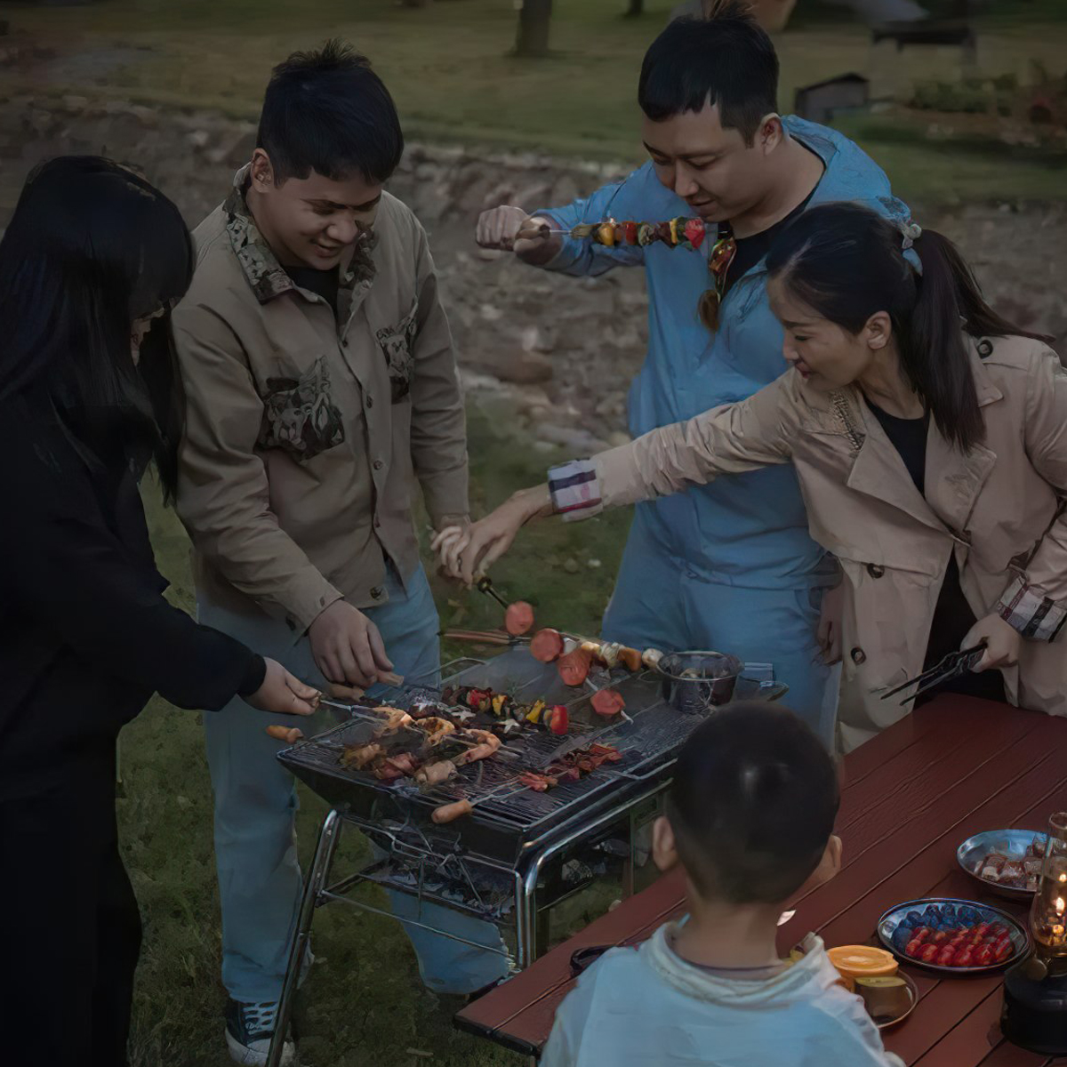 Campingmoon MT-5 Bếp Nướng Cắm Trại  MT5