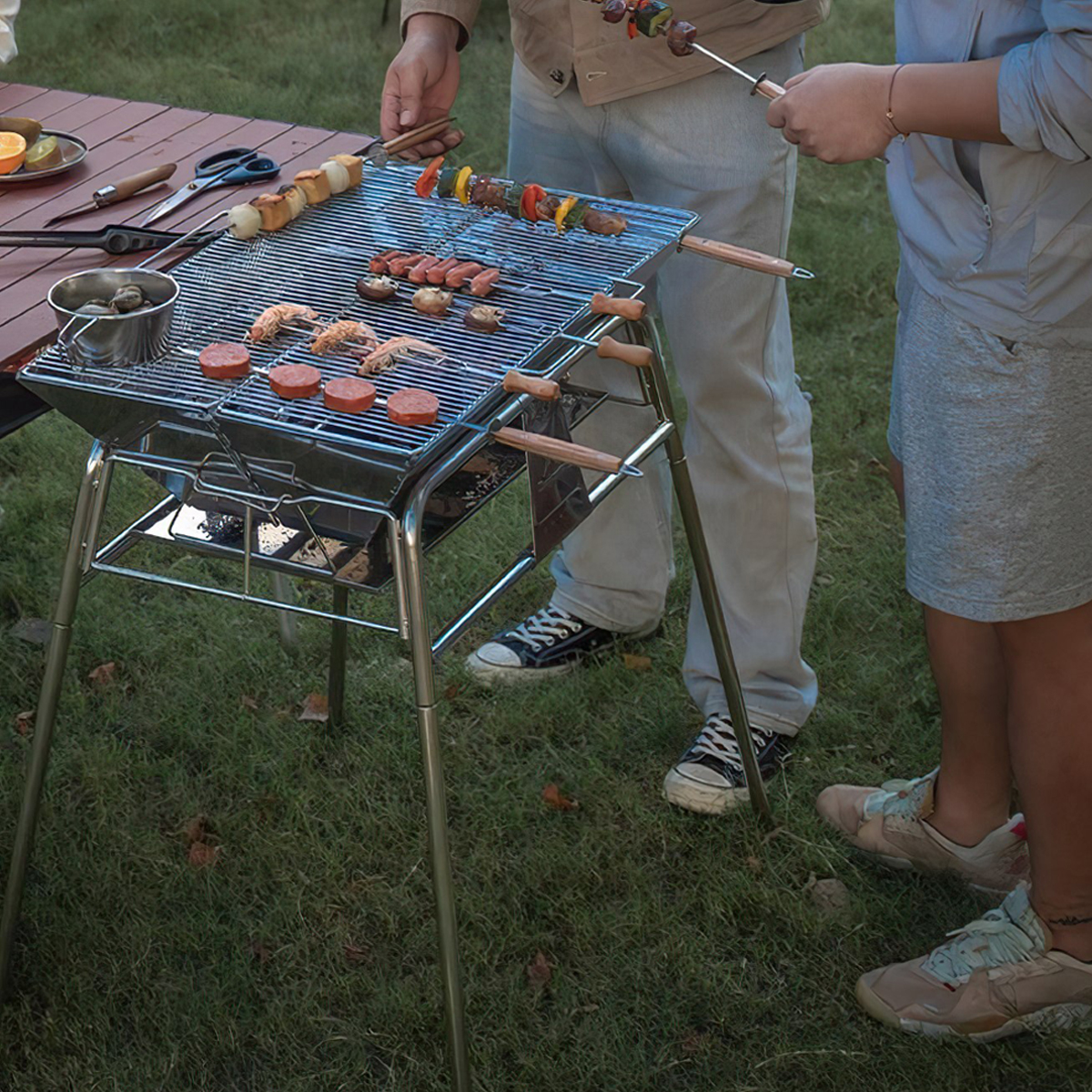 Campingmoon MT-5 Bếp Nướng Cắm Trại  MT5