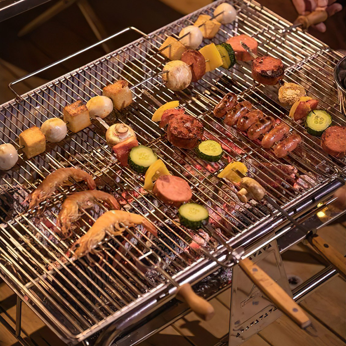 Campingmoon MT-5 Bếp Nướng Cắm Trại  MT5