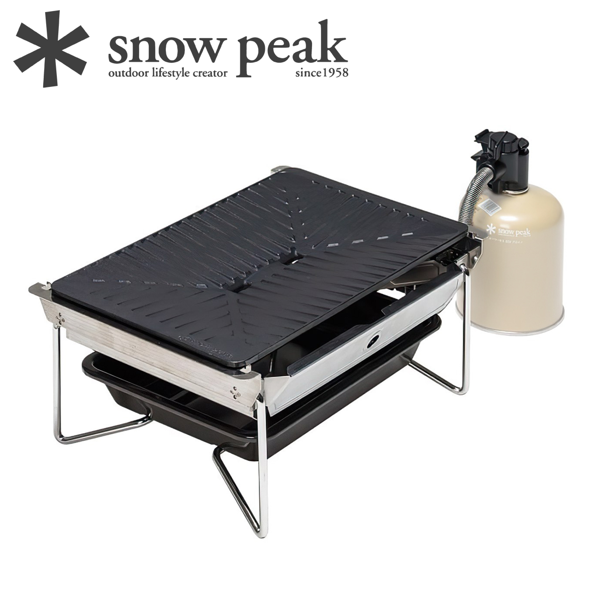 Bếp Nướng Cắm Trại Du Lịch Snowpeak Grill Burner Seppou-En