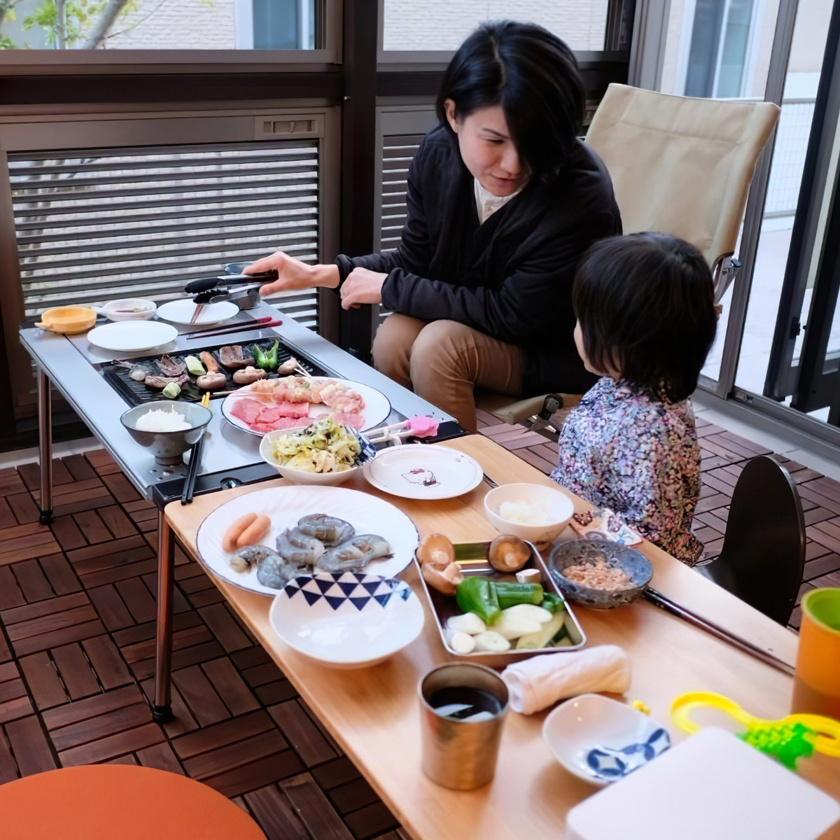 Bếp Nướng Cắm Trại Du Lịch Snowpeak Grill Burner Seppou-En