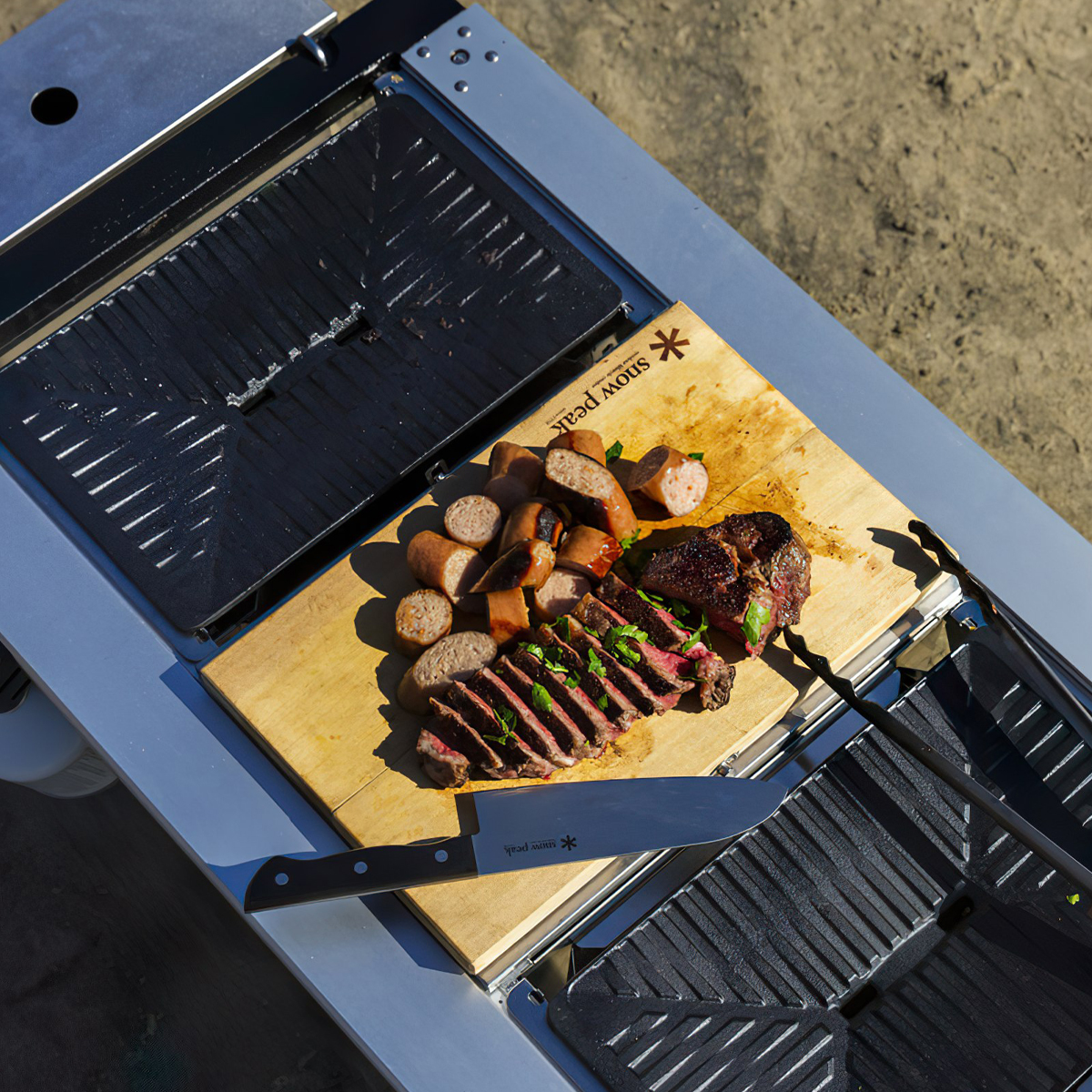 Bếp Nướng Cắm Trại Du Lịch Snowpeak Grill Burner Seppou-En