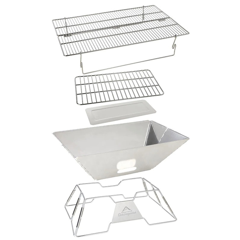 Campingmoon MT-3 Bếp Nướng Dã Ngoại Fold Grill