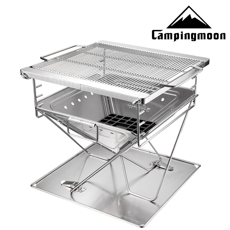 Bếp Nướng Cắm Trại Gấp Gọn Campingmoon Folding Burning Fire MT-045