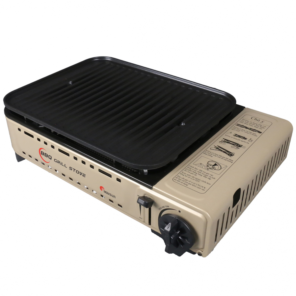 Maxsun MS-8 Bếp Nướng Ga Cắm Trại MINI BBQ