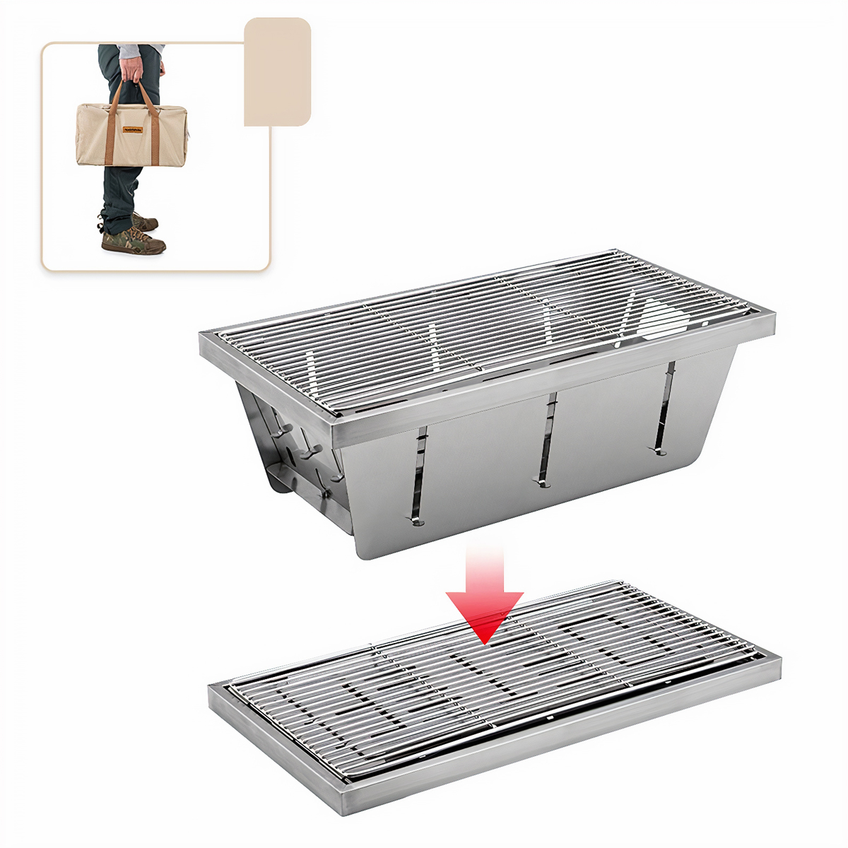 Bếp Nướng Dùng Mang Theo Cắm Trại - Dã Ngoại Naturehike