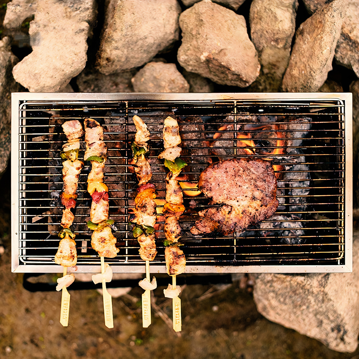 Bếp Nướng Dùng Mang Theo Cắm Trại - Dã Ngoại Naturehike