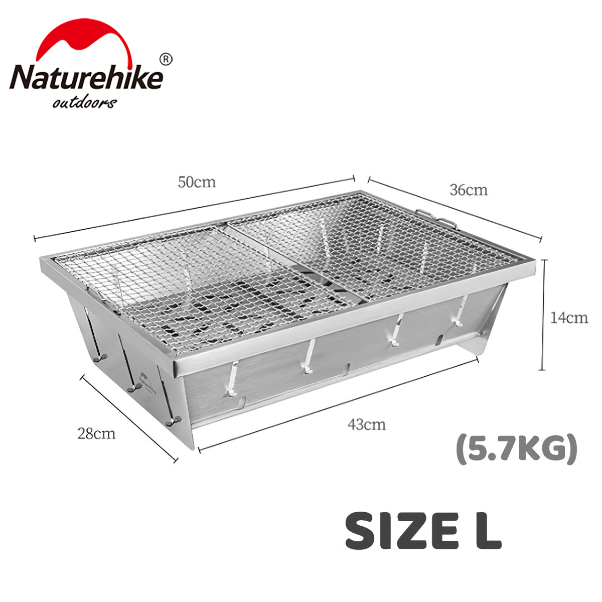 Bếp Nướng Dùng Mang Theo Cắm Trại - Dã Ngoại Naturehike