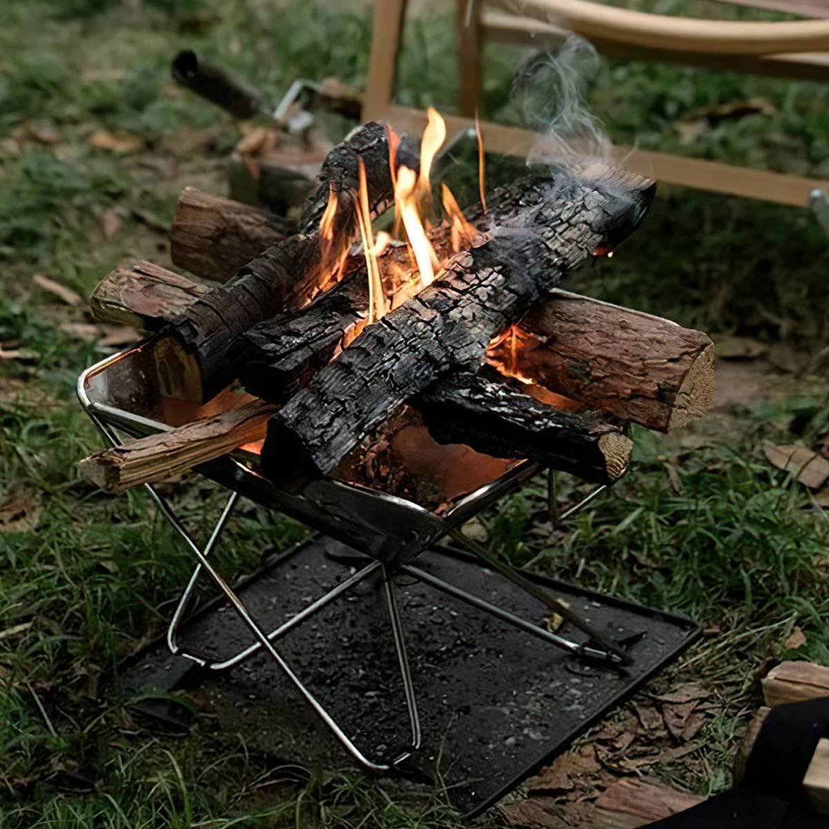 Naturehike Bếp Nướng Than Xếp Gọn Cắm Trại NH20PJ121