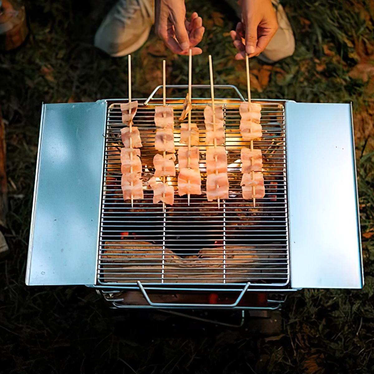 Naturehike Bếp Nướng Than Xếp Gọn Cắm Trại NH20PJ121