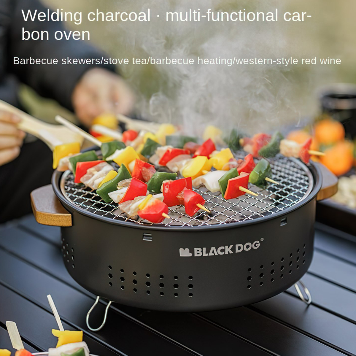 BLACKDOG CBD2450CF010 Bếp Nướng Tròn Cắm Trại