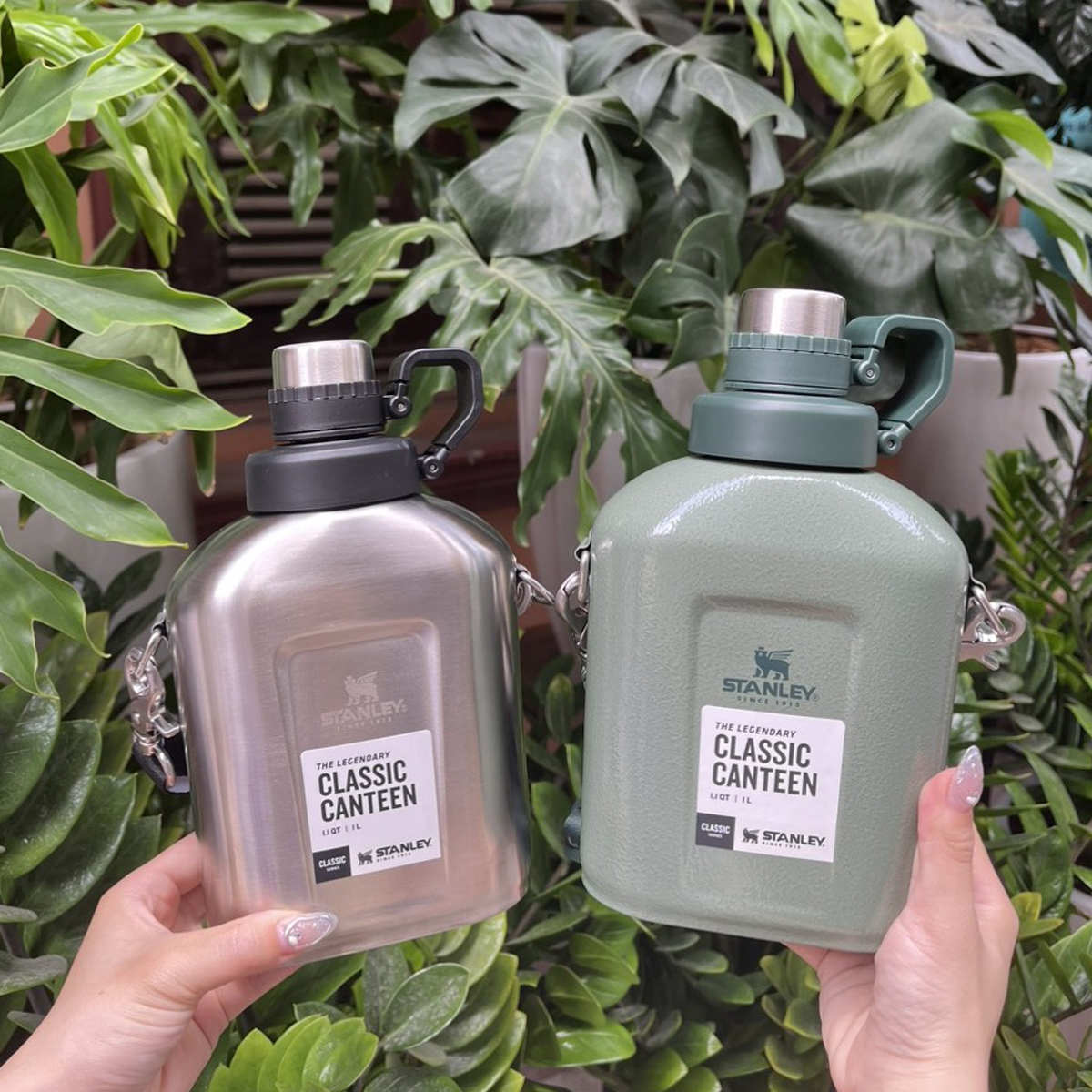 Stanley  Bi Đông Dã Chiến Cắm Trại Stanley The Legendary Classic – 1.1Qt