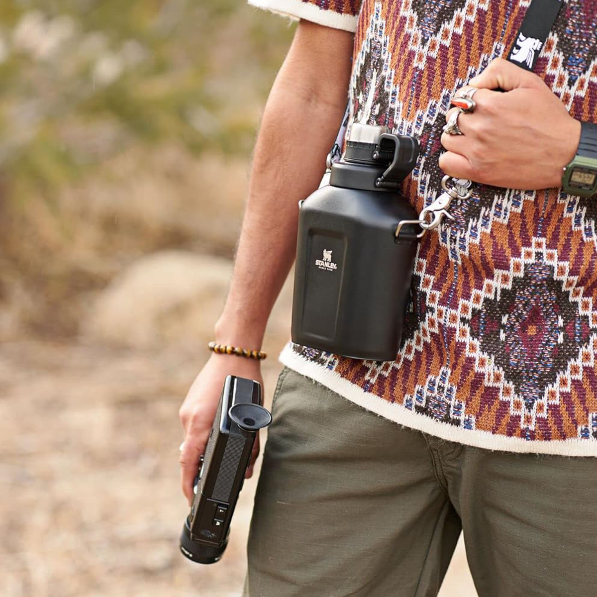 Stanley  Bi Đông Dã Chiến Cắm Trại Stanley The Legendary Classic – 1.1Qt