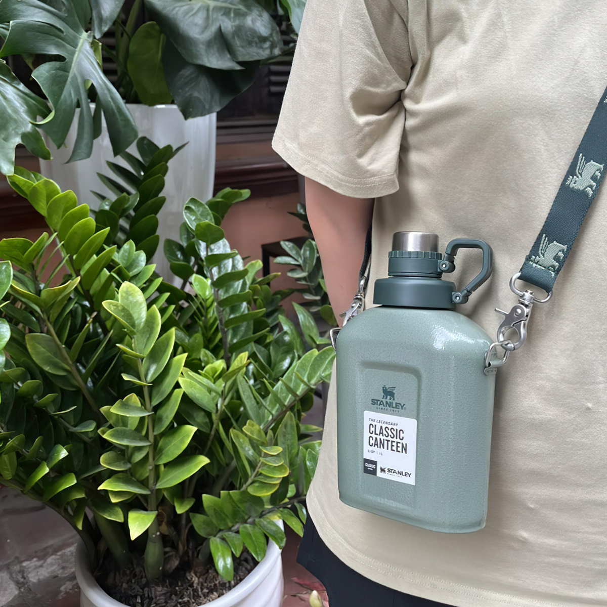 Stanley  Bi Đông Dã Chiến Cắm Trại Stanley The Legendary Classic – 1.1Qt