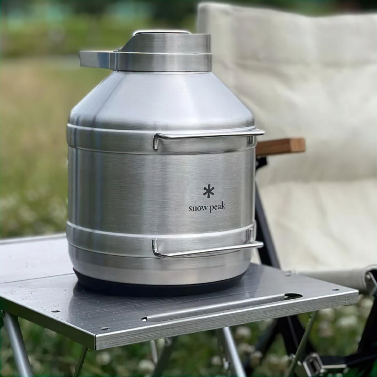 Bình Giữ Nhiệt Cắm Trại Du Lịch Snowpeak Shimo Tank 4700