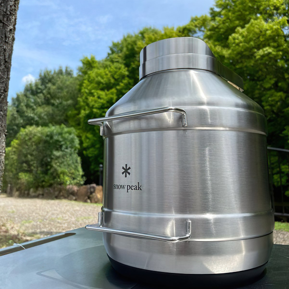 Bình Giữ Nhiệt Cắm Trại Du Lịch Snowpeak Shimo Tank 4700