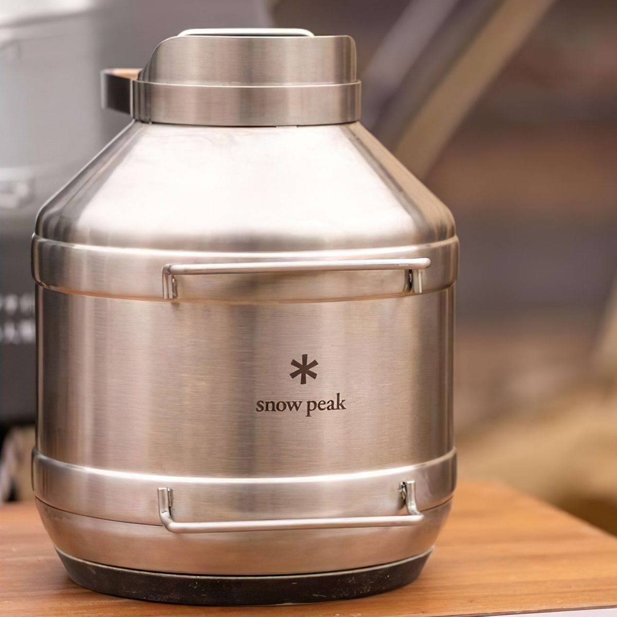 Bình Giữ Nhiệt Cắm Trại Du Lịch Snowpeak Shimo Tank 4700