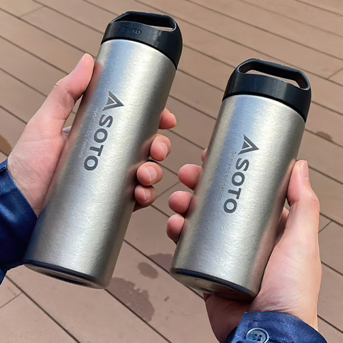 Bình Giữ Nhiệt Cắm Trại Du Lịch Soto Aero Bottle 200 – 300ml