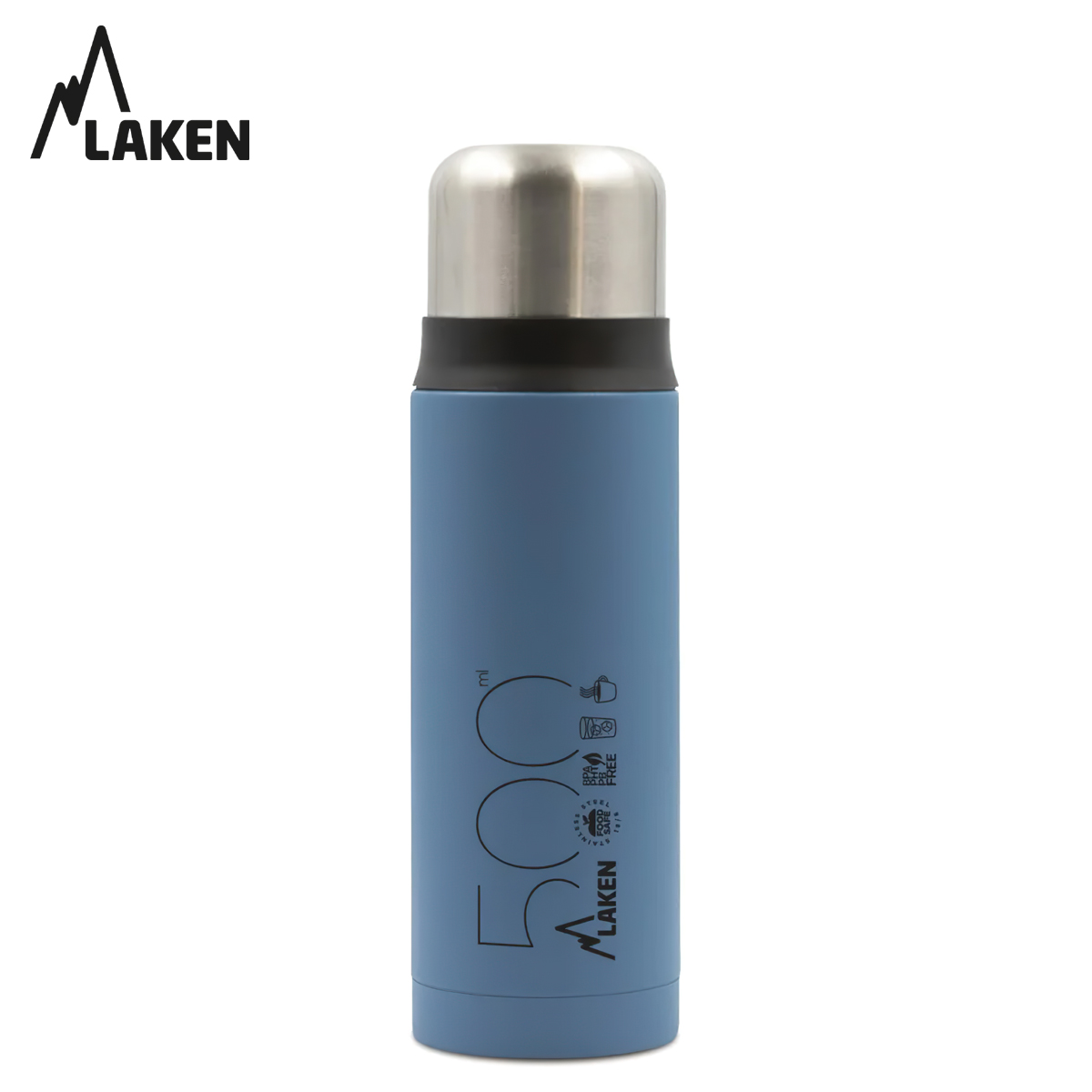 Bình Giữ Nhiệt Cắm Trại Laken Liquids Flask Cap-Mug 0.5L, 0.75L, 1L