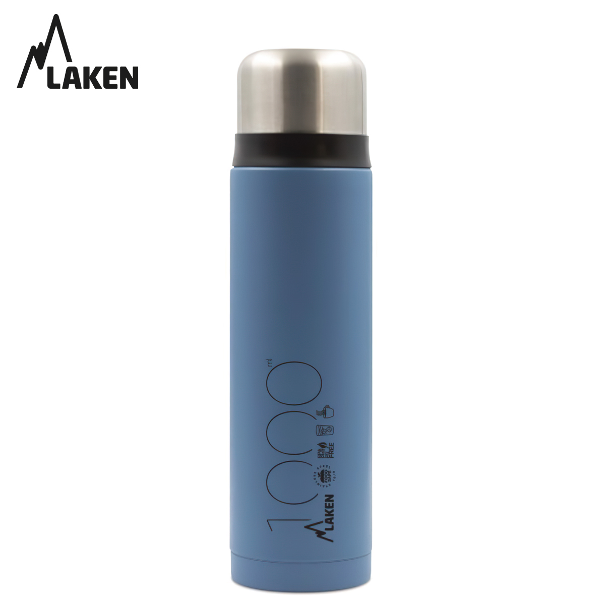 Bình Giữ Nhiệt Cắm Trại Laken Liquids Flask Cap-Mug 0.5L, 0.75L, 1L