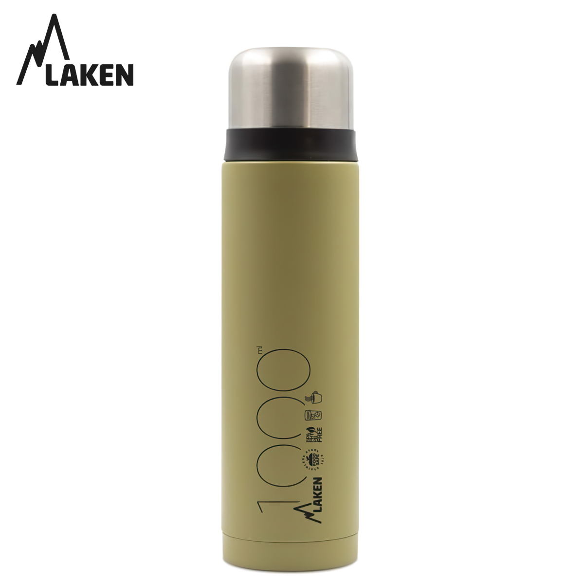 Bình Giữ Nhiệt Cắm Trại Laken Liquids Flask Cap-Mug 0.5L, 0.75L, 1L