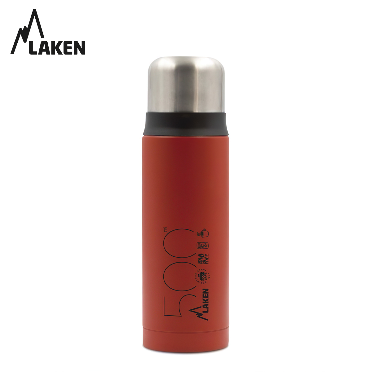 Bình Giữ Nhiệt Cắm Trại Laken Liquids Flask Cap-Mug 0.5L, 0.75L, 1L