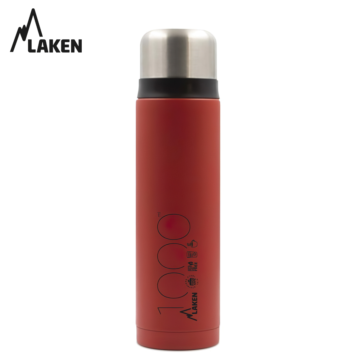 Bình Giữ Nhiệt Cắm Trại Laken Liquids Flask Cap-Mug 0.5L, 0.75L, 1L