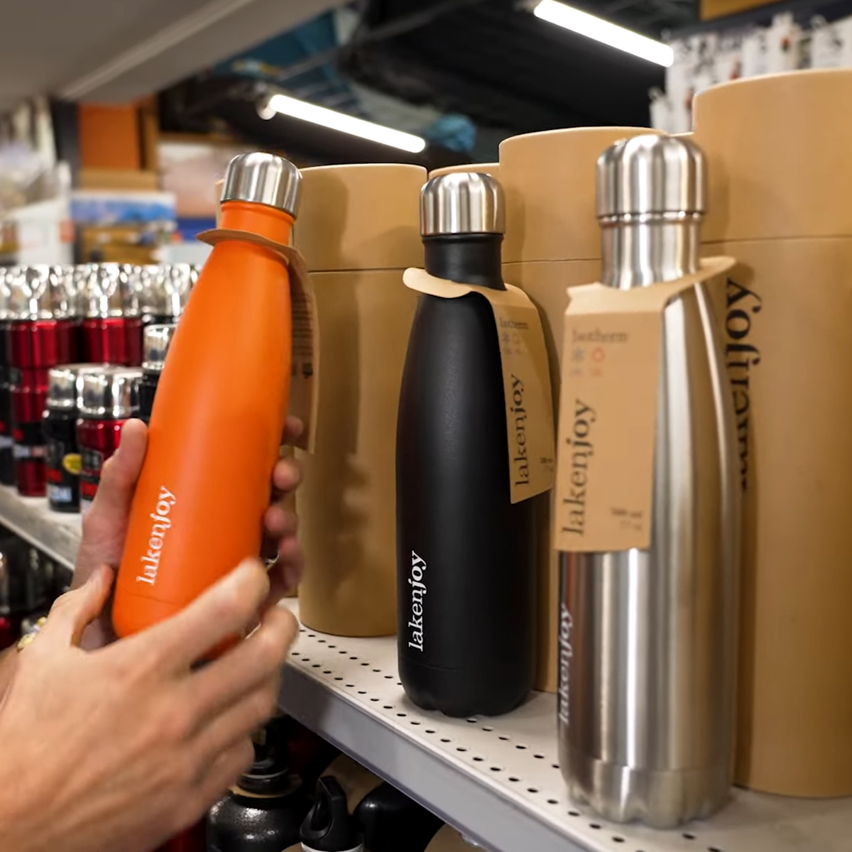 Bình Giữ Nhiệt Cắm trại LakenJoy Thermo 500ml