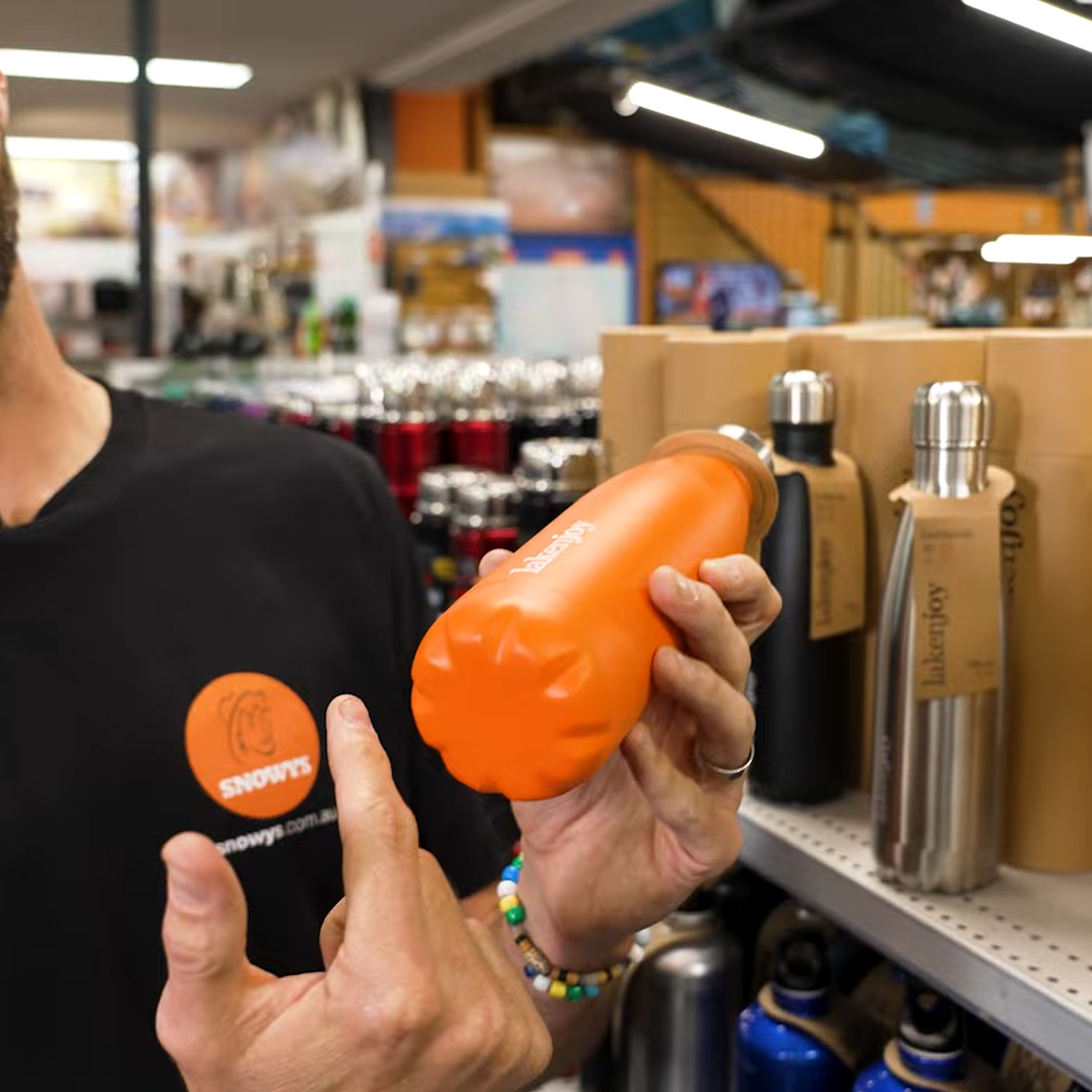 Bình Giữ Nhiệt Cắm trại LakenJoy Thermo 500ml