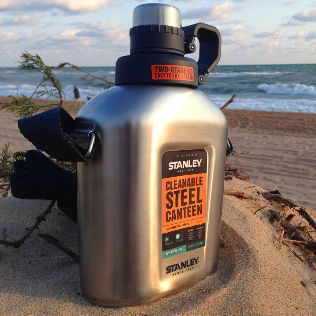 Bình Giữ Nhiệt Cắm Trại Stanley Canteen Adventure 1L