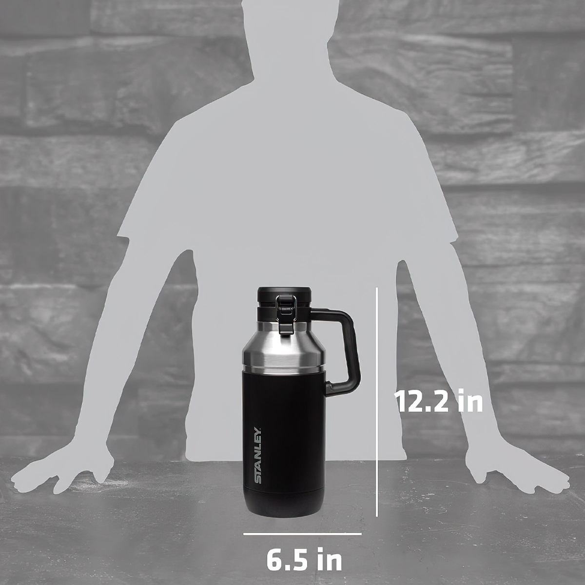 Bình Giữ Nhiệt Cắm Trại Stanley Go Vacuum Growler 1900ml