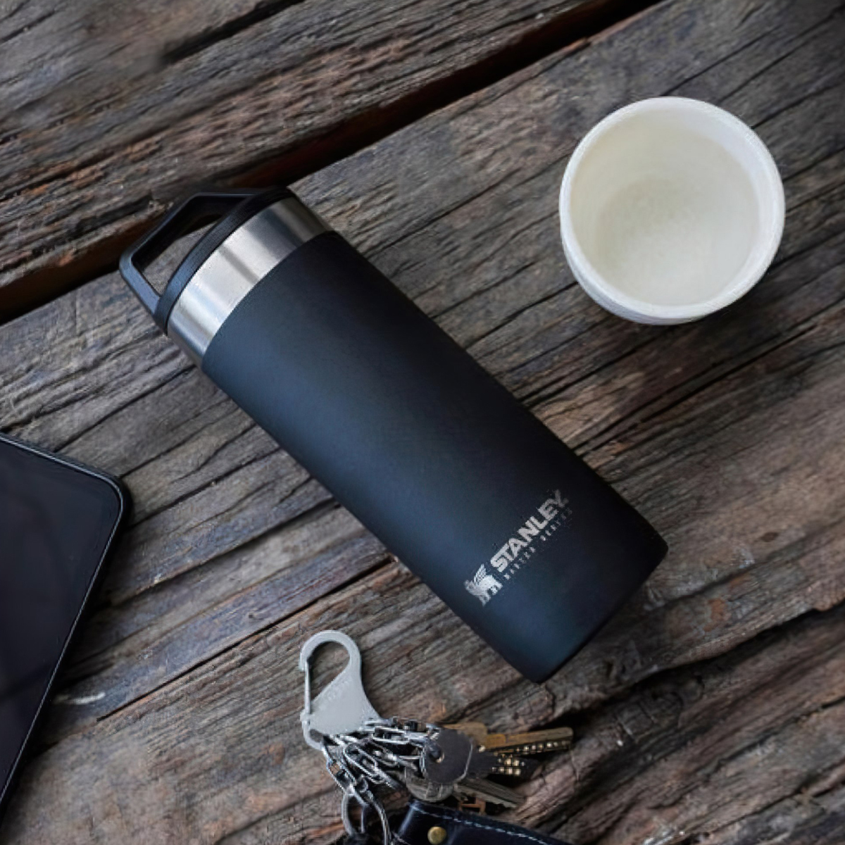 Bình Giữ Nhiệt Cắm Trại Stanley Master Unbreakable Packable 530Ml