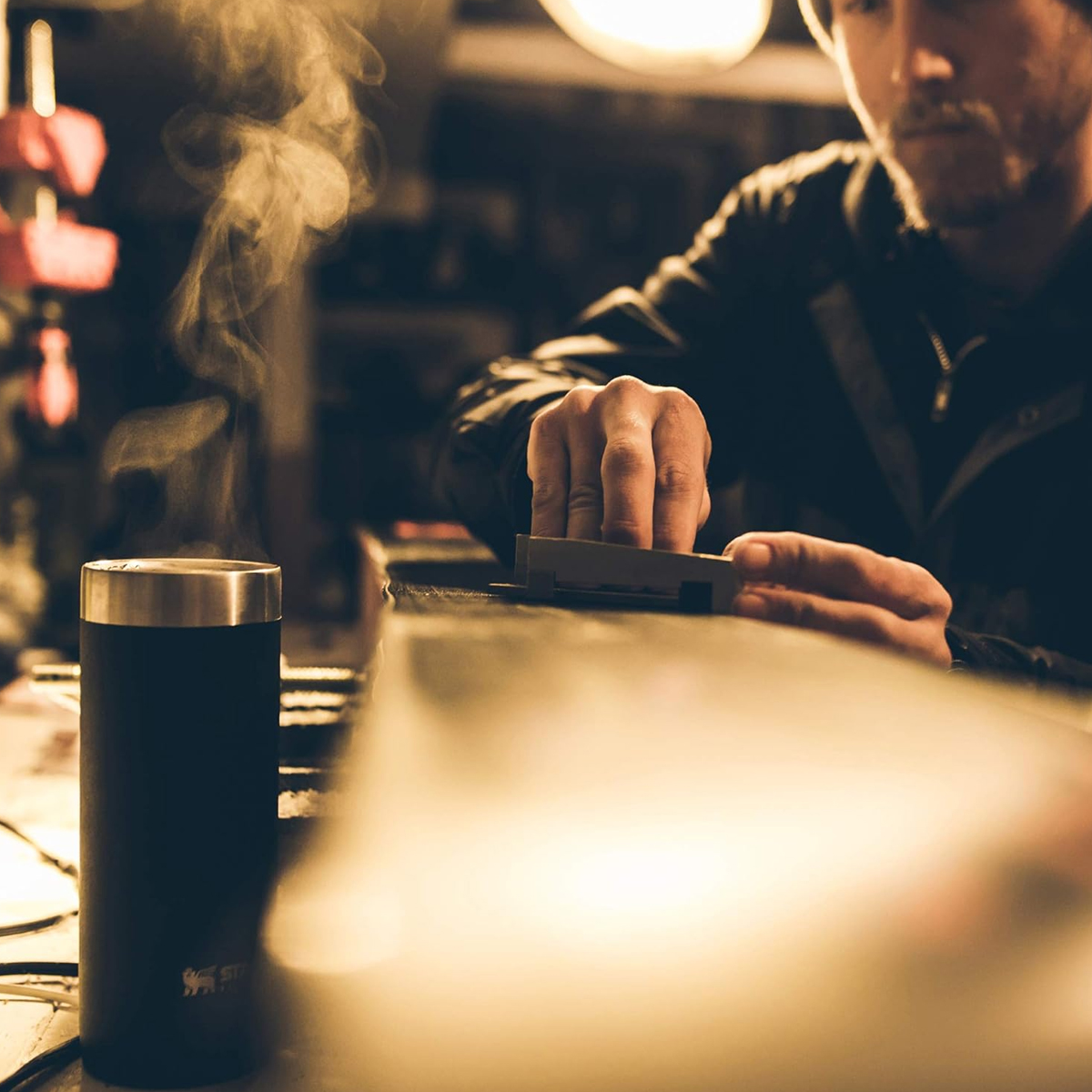 Bình Giữ Nhiệt Cắm Trại Stanley Master Unbreakable Packable 530Ml