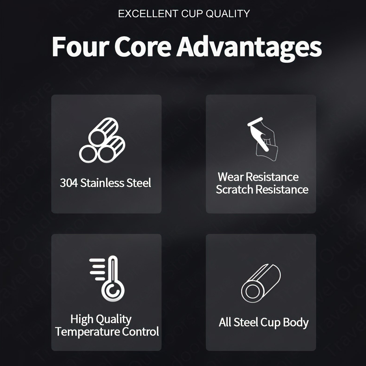 Naturehike Bình Giữ Nhiệt Lưỡng Tính Cắm Trại ( outdoor Vacuum Insulated Bottle with handle Q-9H )