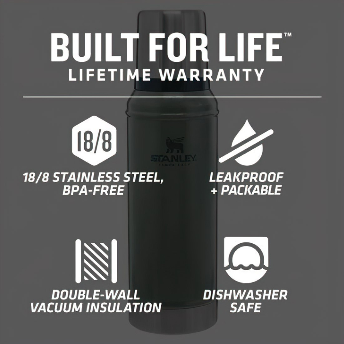 Stanley Bình Giữ Nhiệt The Legendary Classic Personal 750ml Cắm Trại