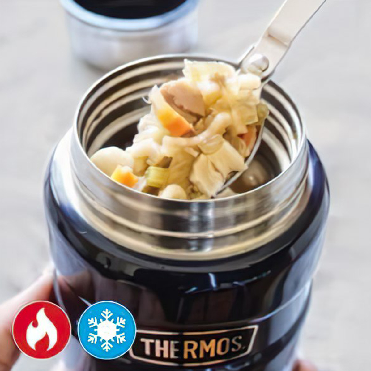 Thermos Stainless King Bình Giữ Nhiệt Thực Phẩm 470ml