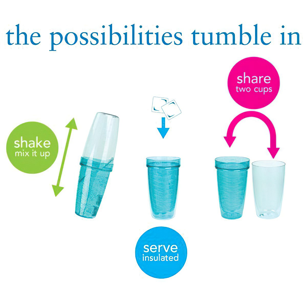 Nalgene Bình Lắc Cocktail Tumbler 0.5L